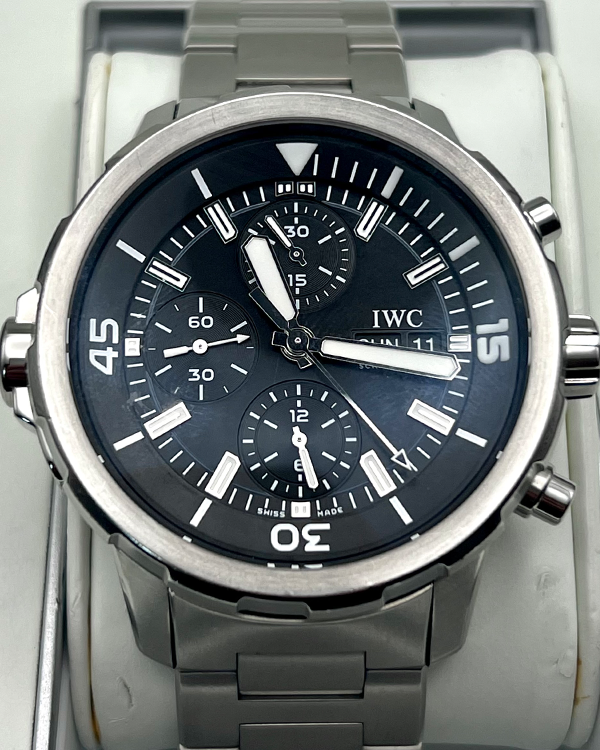 2015 IWC Aquatimer Chronograph Black Dial (IW376804)