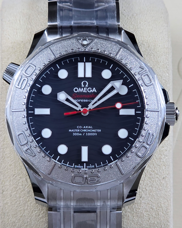 No Reserve - 2024 Omega Seamaster Diver 300M Nekton Edition 42MM Black Dial Steel Bracelet (210.30.42.20.01.002)