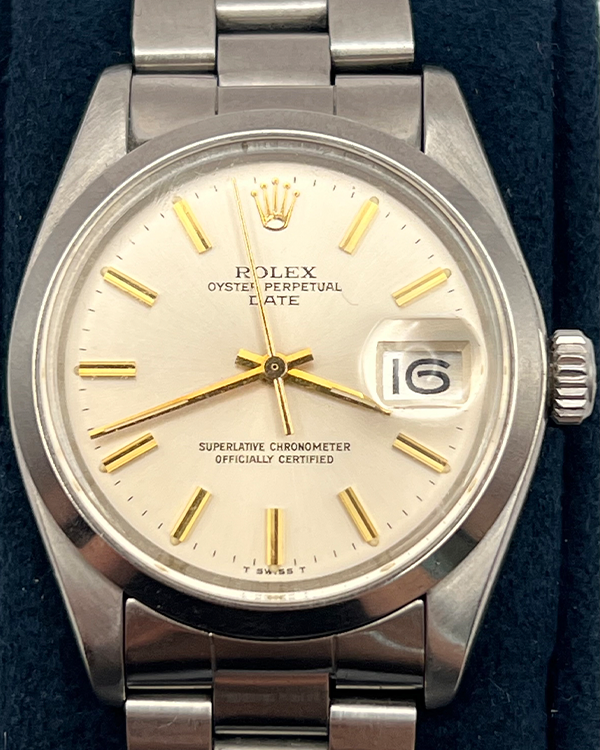 Rolex Oyster Perpetual Date 35MM Silver Dial Oyster Bracelet (1501)