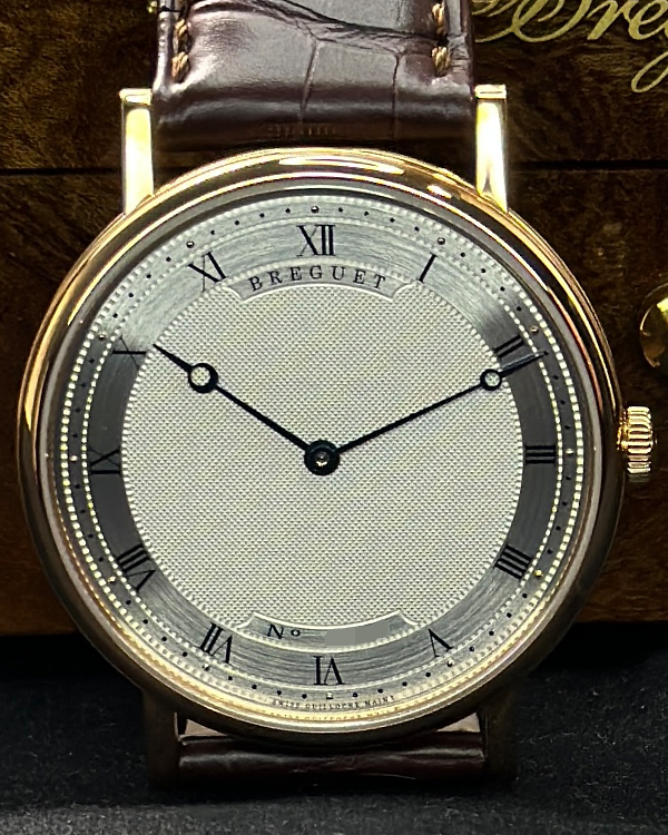 2023 Breguet Classique 38MM Strap Rose Gold Silver Dial (5157BR/11/9V6)