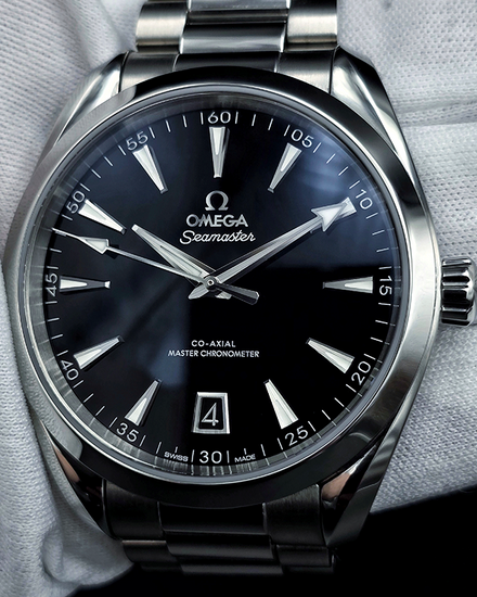2024 Omega Seamaster Aqua Terra 41MM Black Dial Steel Bracelet (220.10.41.21.01.002)