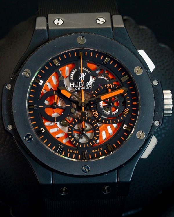 Hublot Big Bang Aero Bang L.E. 44MM Skeleton Dial Rubber Strap (310.CI.1190.RX.AB010)