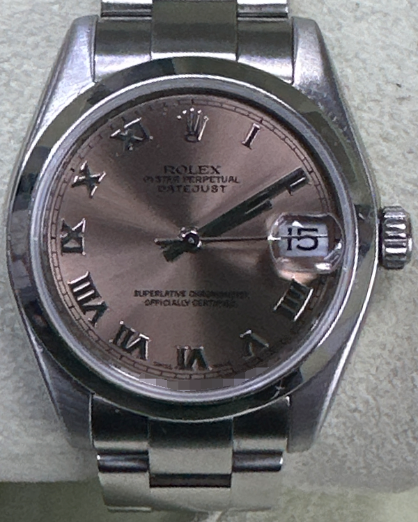 2007 Rolex Datejust 31MM Slate Dial Steel Bracelet (178240)