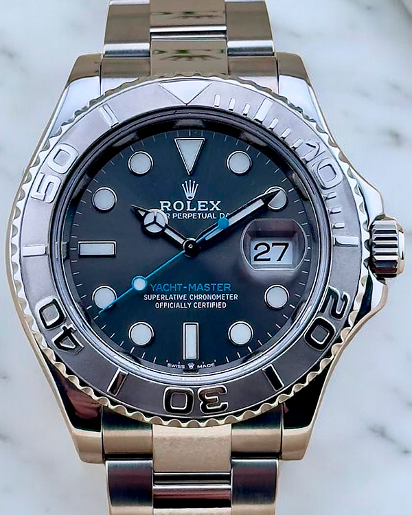 Rolex Yacht-Master 40MM Rhodium Dial Oyster Bracelet (126622)