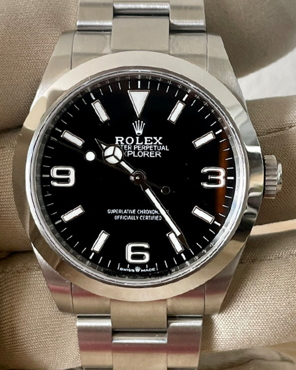 2023 Rolex Explorer 40MM Oystersteel Black Dial (224270)