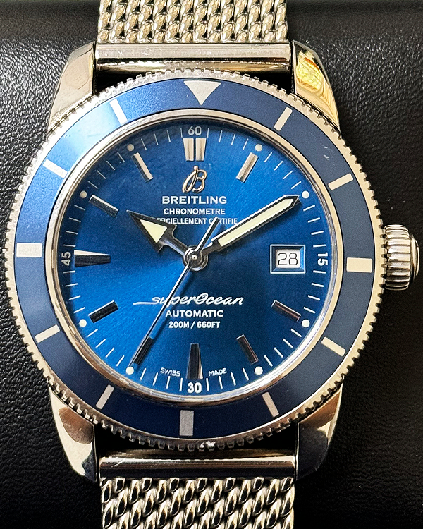 Breitling Superocean Heritage 42MM Blue Dial Steel Bracelet (A1732116/C832)