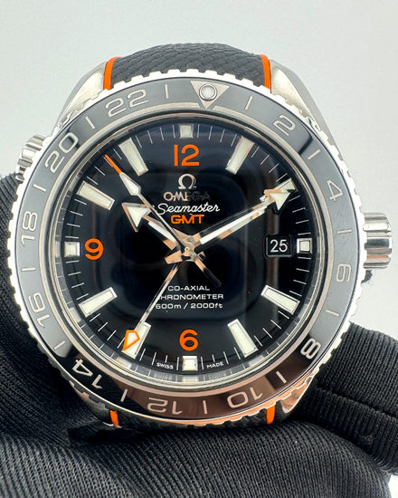 Omega Seamaster Planet Ocean 43.5MM Black Dial Rubber Strap (232.32.44.22.01.002)