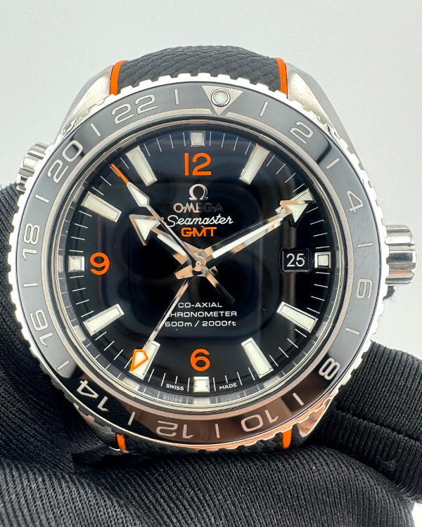 Omega Seamaster Planet Ocean 43.5MM Black Dial Rubber Strap (232.32.44.22.01.002)