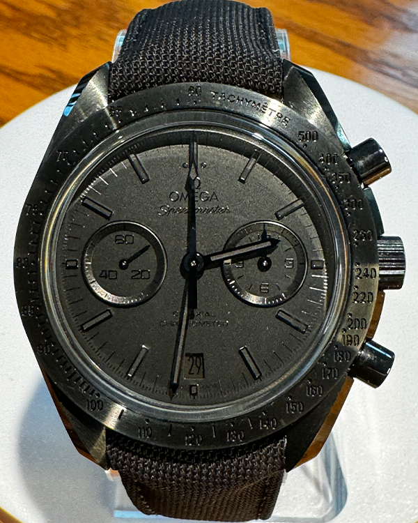 2023 Omega Speedmaster Dark Side of the Moon "Black Black" 44.25MM Black Dial Textile Strap (311.92.44.51.01.005)