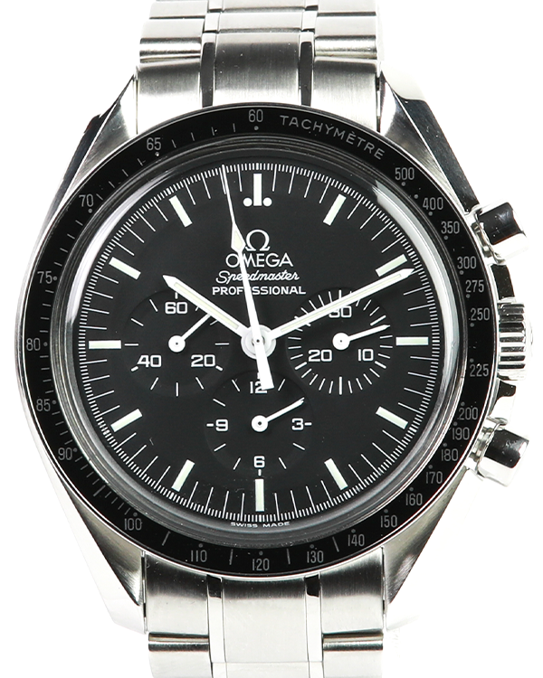 2011 Omega Speedmaster Professional Moonwatch 42MM Black Dial Steel Bracelet (3570.50.00)