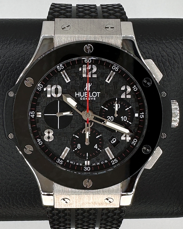 2015 Hublot Big Bang 44MM Black Dial Rubber Strap (301.SB.131.RX)