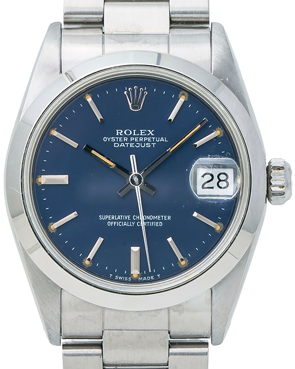 Rolex Datejust 31MM Blue Dial Steel Bracelet (68240)