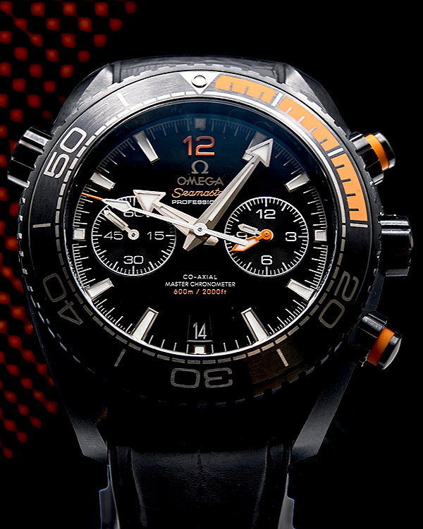 Omega Seamaster Planet Ocean 600M 45.5MM Black Dial Rubber Strap (215.92.46.51.01.001)