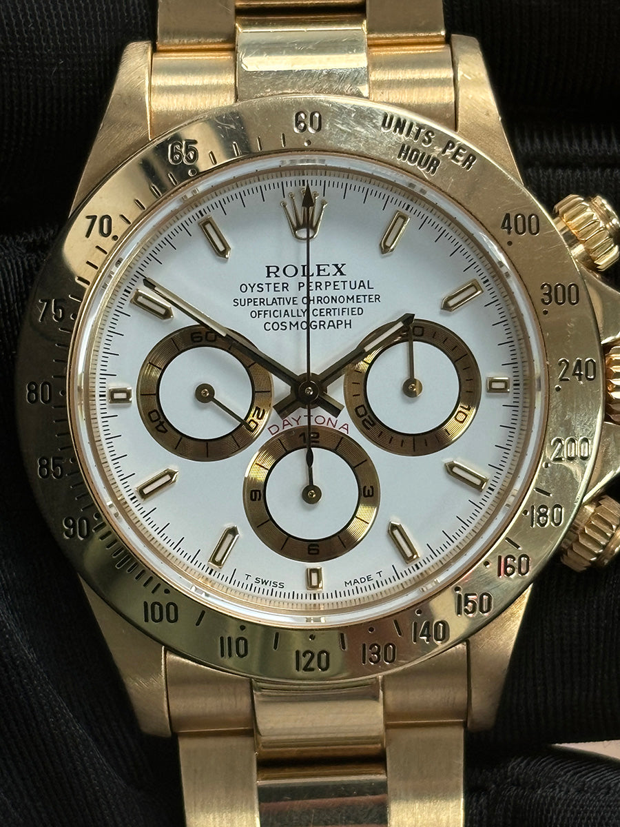 Rolex Cosmograph Daytona 40MM White Dial Oyster Bracelet (16528)