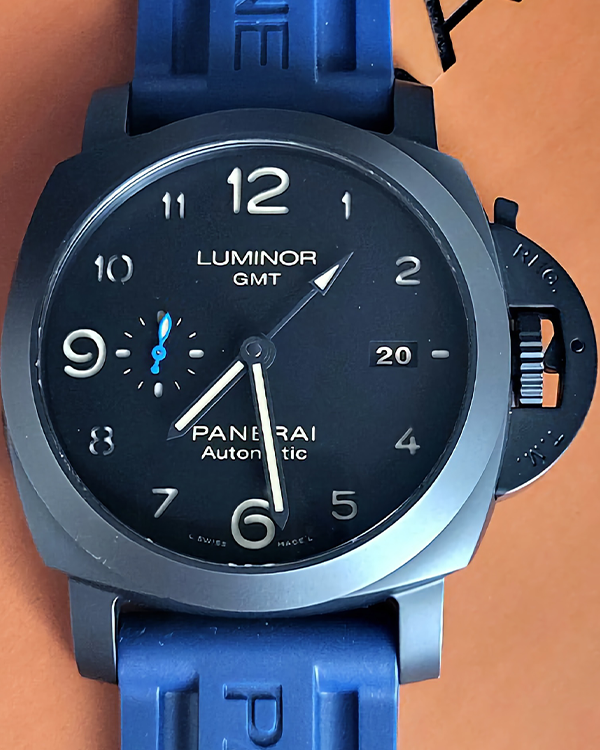 2020 Panerai Luminor 1950 3 Days GMT Automatic Ceramic Black Dial (PAM01441)