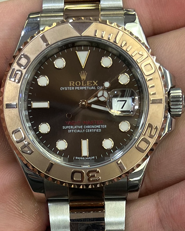 2019 Rolex Yacht-Master 40MM Chocolate Dial Two-Tone Oyster Bracelet (116621)