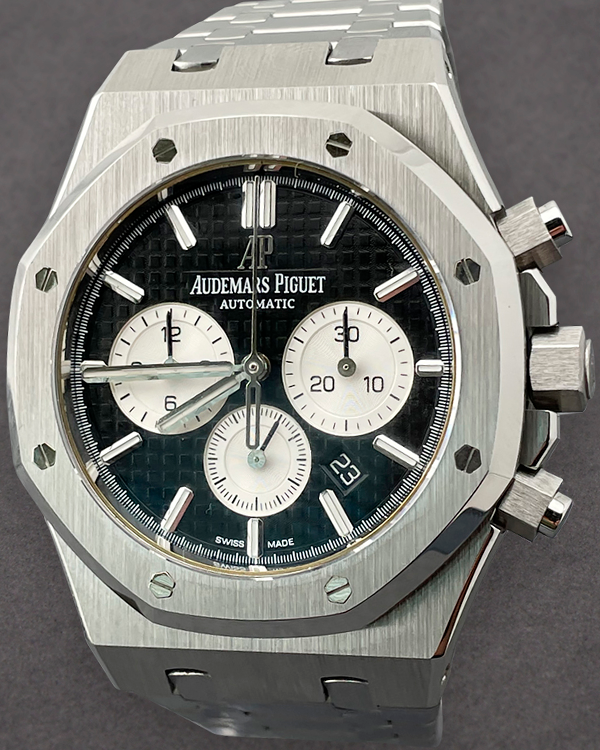 Audemars Piguet Royal Oak Chronograph 41MM Black Dial Steel Bracelet (26331ST.OO.1220ST.02)