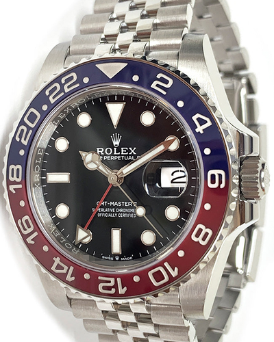 2019 Rolex GMT-Master II "Pepsi" 40MM Black Dial Jubilee Bracelet (126710BLRO)