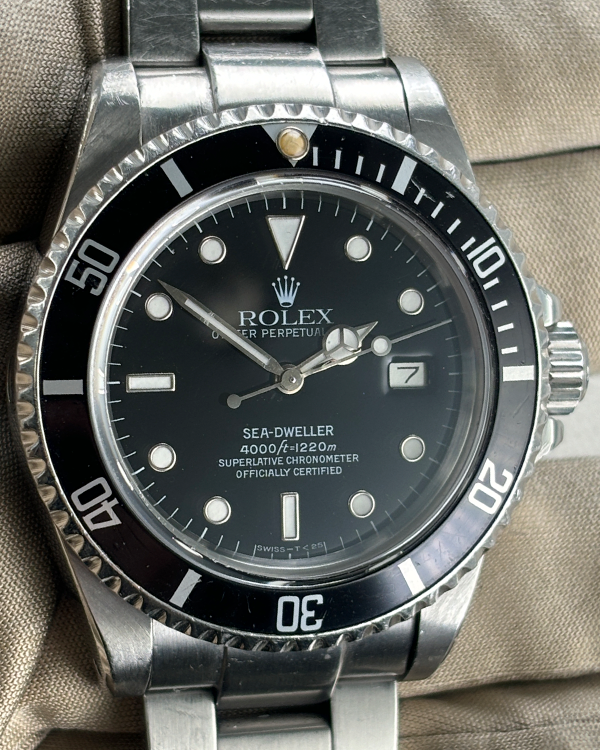 Rolex Sea-Dweller "Triple Six" 40MM Black Dial Oyster Bracelet (16660)