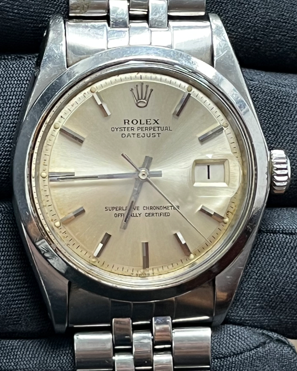 Rolex Datejust 36MM Champagne Dial Jubilee Bracelet (1600)