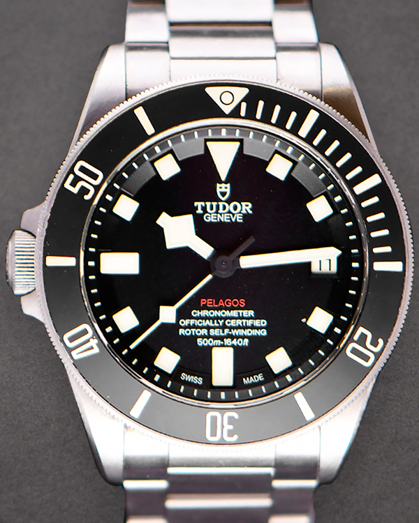 Tudor Pelagos LHD 42MM Black Dial Titanium Bracelet (25610TNL)