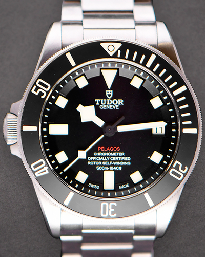 Tudor Pelagos LHD 42MM Black Dial Titanium Bracelet (25610TNL)