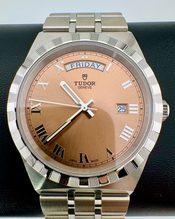 No Reserve - 2024 Tudor Royal 41MM Salmon Dial Steel Bracelet (28600)