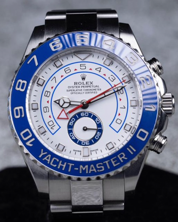 2020 Rolex Yacht-Master II White Dial Oyster Bracelet (116680)