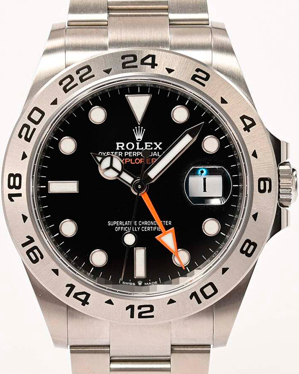 2021 Rolex Explorer II 42MM Black Dial Oystersteel Bracelet (226570)