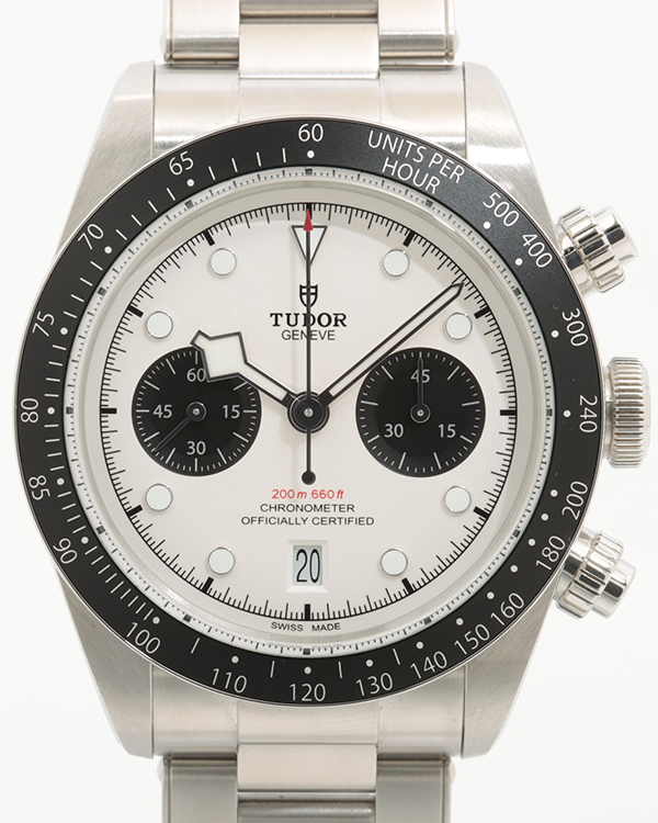 2024 Tudor Black Bay Chrono "Panda" 41MM White Dial Steel Bracelet (79360N)