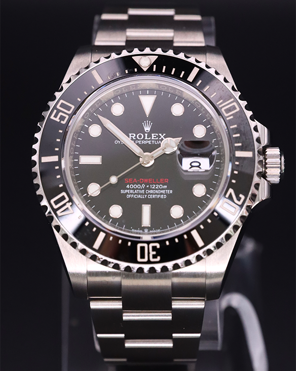 2021 Rolex Sea-Dweller Oystersteel Black Dial (126600)