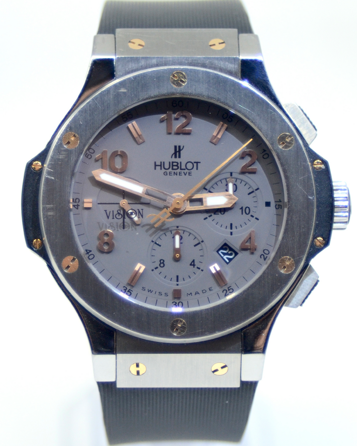 Hublot Big Bang "The Vision" 44MM Strap Titanium Grey Dial (301.NX.5710.RX)