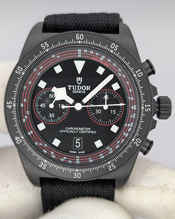 2024 Tudor Pelagos FXD Chrono "Cycling Edition" 43MM Black Dial Textile Strap (25827KN)