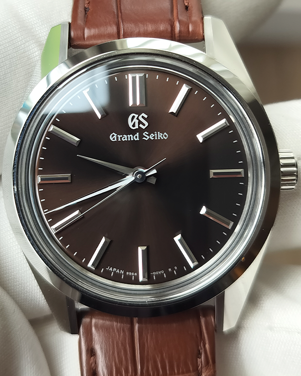 2023 Grand Seiko Heritage Collection "Tsuji" 36.5MM Brown Dial Leather Strap (SBGW293G)