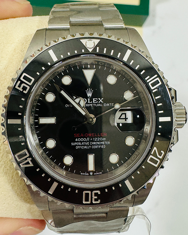 2022 Rolex Sea-Dweller Deepsea 43MM Black Dial Oyster Bracelet (126600)