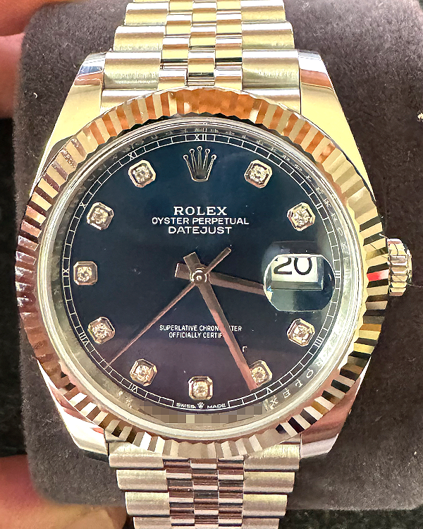 2024 Rolex Datejust 41MM Blue Dial Jubilee Bracelet (126334)