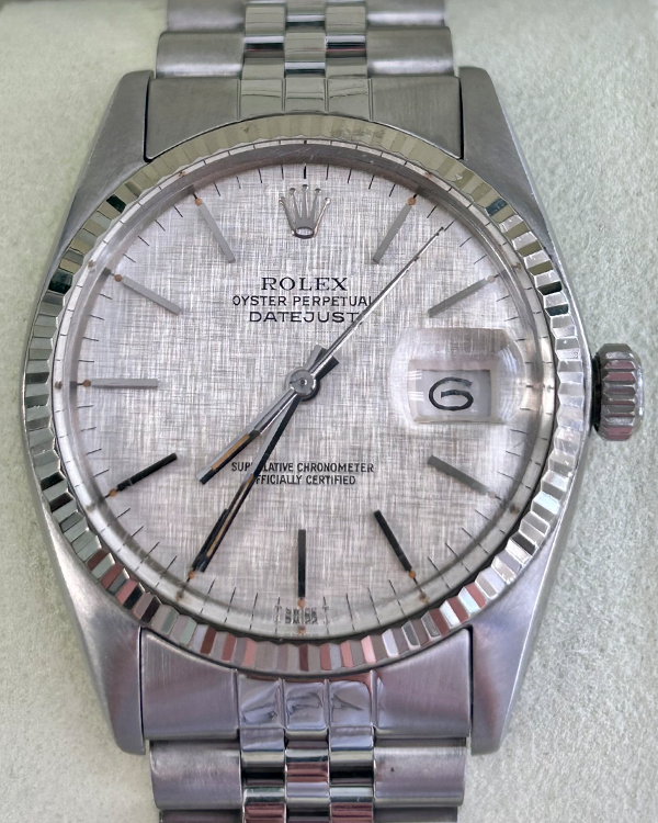 Rolex Datejust 36MM Silver Dial Jubilee Bracelet (16014)