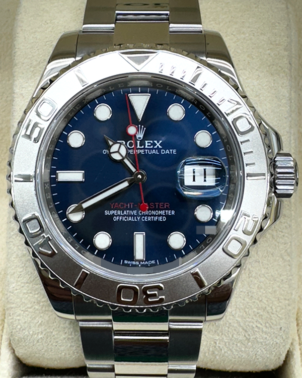 Rolex Yacht-Master 40MM Blue Dial Oyster Bracelet (116622)