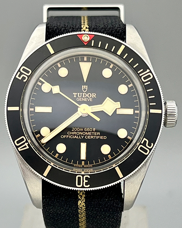 No Reserve - 2021 Tudor Black Bay Fifty-Eight 39MM Black Dial Textile Strap (79030N)