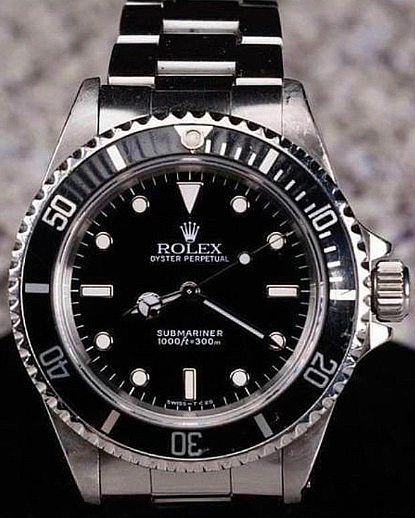 1998 Rolex Submariner No-Date 40MM Black Dial Oyster Bracelet (14060)