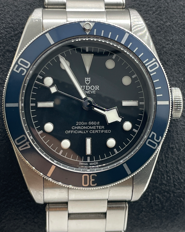 2018 Tudor Black Bay Heritage 41MM Black Dial Steel Bracelet (79230B)