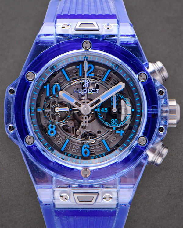 Hublot Big Bang Unico L.E. 45MM Skeleton Dial Rubber Strap (411.JL.4809.RT)