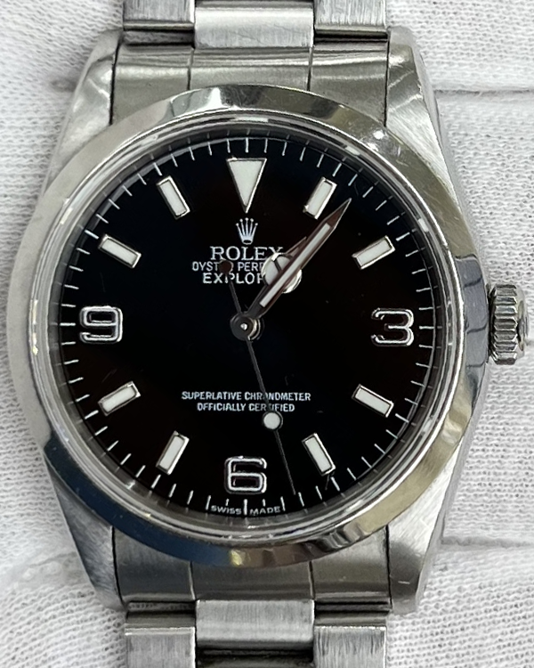 Rolex Explorer 36MM Steel Black Dial (14270)