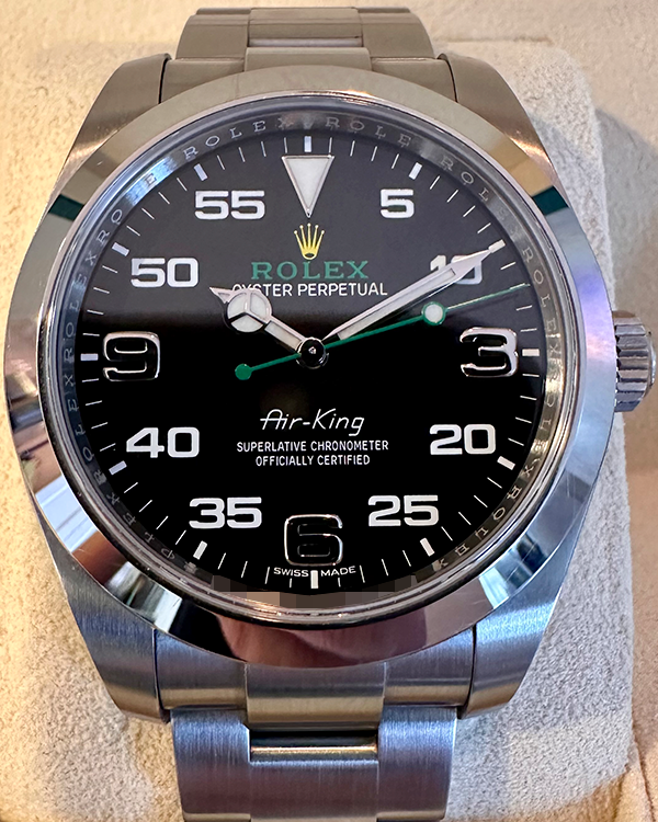 2021 Rolex Air-King 40MM Black Dial Oyster Bracelet (116900)