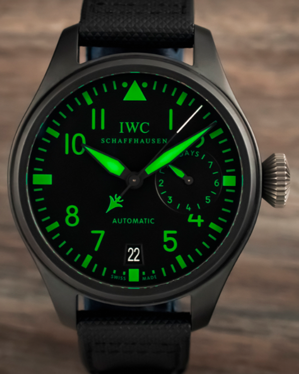 2016 IWC Big Pilot Top Gun 48.6MM Ceramic Strap Black Dial (IW501903)