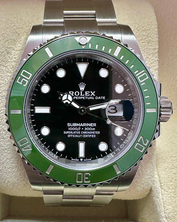 2024 Rolex Submariner Date "Starbucks" 41MM Black Dial Oyster Bracelet (126610LV)