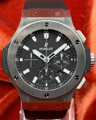 Hublot Big Bang 44MM Black Dial Rubber Strap (301.SX.1170.RX)