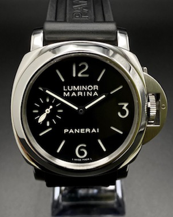 2015 Panerai Luminor Marina 44MM Strap Black Dial (PAM00111)