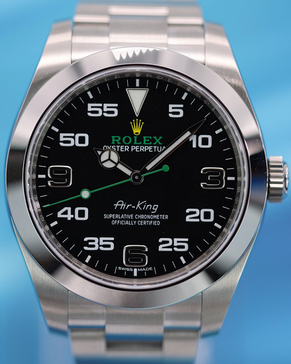 2021 Rolex Air-King 40MM Black Dial Oyster Bracelet (116900)