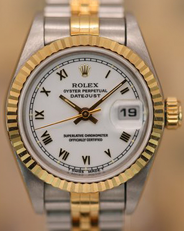 (S Serial) Rolex Lady-Datejust 26MM White Dial Two-Tone Jubilee Bracelet (69173)